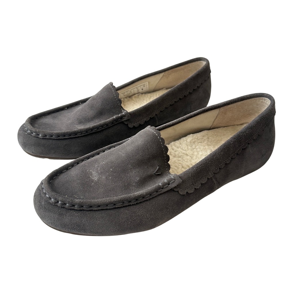 Vionic McKenzie Moccasin Slippers Comfortable Suede Loafers Womens Size 11